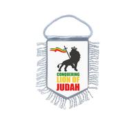 Fanion Mini Drapeau ethiopie Reggae Rasta Lion of Judah