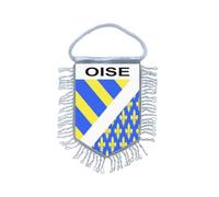 Fanion Mini Drapeau oise departement