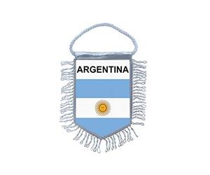 fanion mini drapeau pays voiture decoration argentine argentin