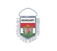 fanion mini drapeau pays voiture decoration hongrois hongrie royal