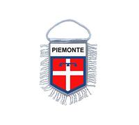 fanion mini drapeau pays voiture decoration piemont piemonte italie