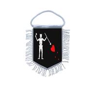 Fanion Mini Drapeau Pirate Barbe Noir Ed Teach