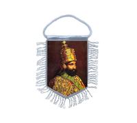 Fanion Mini Drapeau Rasta Reggae rastafarai Lion Haile Selassie ethiopie Drapeau