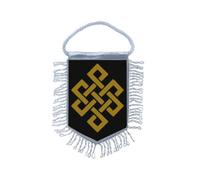 Fanion Mini Drapeau shrivatsa jainisme Religion