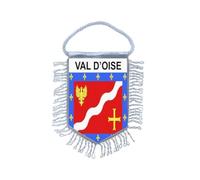 Fanion Mini Drapeau val d'oise departement