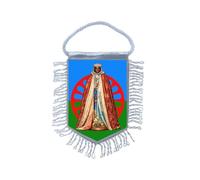 Fanion Mini Drapeau Vierge Noir Sainte Marie Sarah Gipsy Gitan