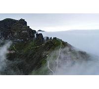 Fanjingshan Beautiful Natural Scenery Diy 5D Diamond Painting By Number Unique Kits Home Wall Decor Crystal Rhinestone Wall Decor 40x40cm