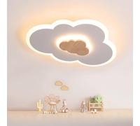 FANLG Plafonnier Led, Lampe Plafond 50cm plafonnier chambre enfant Plafond Led Nuage Blanc chaud 3000K Applicable à Salle de Enfant, Chambre