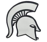 FANMAT 14866 Michigan State Metal Emblem. Peel & Stick