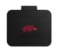 Fanmats 10086 Arkansas Razorbacks Back Row Utility Car Mat - 1 piece - 14 pouces. x 17in. Logo de l'equipe moulee par une protection contre les