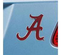 FANMATS - 22197 University of Alabama Emblème 3D en métal chromé 7,6 x 8,1 cm