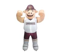 FANMATS Mascotte Gonflable NFL Washington Commanders de 2,1 m - Autogonflante | 2,1 m de Haut | Couleur de l'équipe | Piquets et Attaches Inclus
