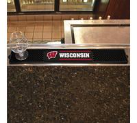 FANMATS NCAA Florida State University Seminoles Tapis boisson en vinyle noir 3,25""""x24""""