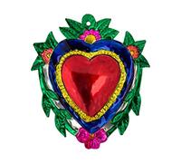 FANMEX - Fantastik - Coeur ex-voto Traditionnel - Coeur de Laiton Mexicain (Lauréat)