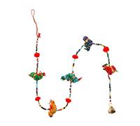 FANMEX - Fantastik - Guirlande décorative Indienne aux 5 Oiseaux - 90 cm - Fait à la Main