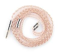 Fanmusic Moondrop Line T 6N OCC Câble de mise à niveau pour écouteurs en cuivre 196 cœurs 0,78 mm 2 broches 4,4 mm