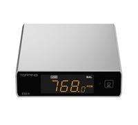 Fanmusic Topping E50 II Décodeur de bureau AK4497S Puce DAC TRS/RCA Line Out avec télécommande (argent)