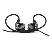 Fanmusic TRUTHEAR GATE Écouteurs intra-auriculaires dynamiques économiques avec câble 0,78 à 2 broches (noir, sans micro)
