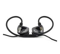 Fanmusic TRUTHEAR GATE Écouteurs intra-auriculaires dynamiques économiques avec câble 0,78 à 2 broches (noir, avec micro)
