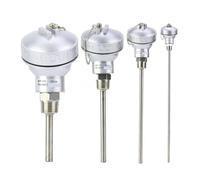 FANNIXI Capteur de température Sonde de capteur de température PT100 en Acier Inoxydable, 50~400mm, tête de Terminal de Thermocouple à Filetage 1/2 for capteur de température(800mm)