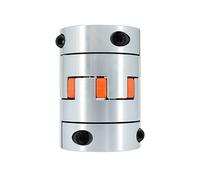 FANNIXI Coupleur D40L66 Trois mâchoires Prune Accouplement Flexible coupleur servomoteur Arbre connecteur 8 mm 9,5 mm 12 mm 12,7 mm 17 mm 19 mm 20 mm 21 mm 22 mm(10mm to 22mm)