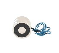 FANNIXI Electro - aimants Aspiration 10KG 30/22 DC 6V 24V 12V Électroaimant Solénoïde de Levage en Option Ventouse Tenant l'aimant électrique(24V Waterproof)