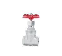 Valve d'arrêt Vanne à guillotine à filetage femelle 1/2" 3/4" 1" 2" en acier inoxydable SS304 DN15 DN20 DN25 DN32 DN40 DN50 Vanne à guillotine à passage direct 1,6 Mpa(DN32)