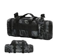 Fanny Bag - Camera Storage with Adjustable Padded Strap Multi Compartment Design, Weather Resistant Nylon Shell + High Strength Buckle | High Performance Durable Polymer Fabric for Travel &