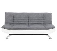 Fanny Canapé-lit en design gris clair et blanc.