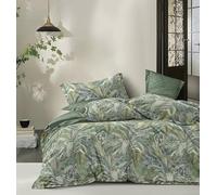 Fanny & Céline Housse de Couette Percale 100% Coton 80 Fils 240x220cm avec 2 taies d'oreiller 65x65cm Parure 3 Pièces FC-2525