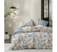Fanny & Céline Housse de Couette Percale 100% Coton 80 Fils 240x220cm avec 2 taies d'oreiller 65x65cm Parure 3 Pièces FC-2523