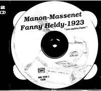 Fanny Heldy - Massenet: Manon [Import]