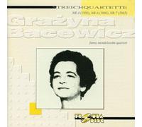 Fanny Mendelssohn Quartett ,Grazyna Bacewicz (Composer) - Bacewicz: Streichquartette By Fanny Mendelssohn Quartett ,Grazyna Bacewicz (Composer) (0001-01-01)