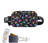 Fanny Pack Femme | Pochette Ceinture Sport pour Téléphone | Sac Banane Étanche pour Randonnée Course À Pied Vélo Natation Festival Salle De Sport Voyage Trajet Quotidien