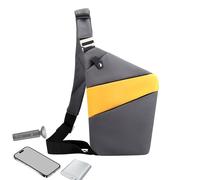 Fanny Pack Men - Splicing Color Chest Corphes, Sac à Taille décontractée