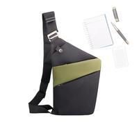 Fanny Pack Men - Splicing Color Chest Corphes, Sac à Taille décontractée