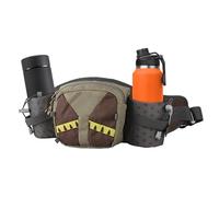 Fanny Pack - Sac banane étanche | Pack de taille avec porte-bouteille d'eau | Sacs de taille pour ceinture hydratée | Accessoires multifonctions en plein air, sac de rangement pour la conduite, café