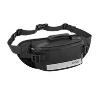 Fanny Pack - Sac de taille anti-vol polyvalent avec fermeture éclair | Pack de poitrine Fanny de longue durée avec fermeture éclair | Pack de réflexion à la poitrine spacieuse en nylon Fanny pour cour