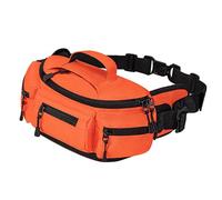 Fanny Pack Ultra Grande capacité Crossbody Fanny Pack Belt c avec ngle réglable pour Les Hommes de la randonnée de la randonnée (Orange)