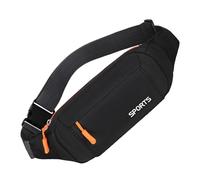 Fanny Pack - Waist Pack | Running Belt | Fanny Pack with Multiple Compartments Waterproof Waist Pack Bag Running Fanny Pack Chest Shoulder Bag Sports Waist Pack For Mobile Phones & Keys, noir