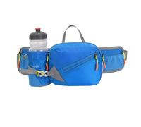 Fanny Pack with Water Bottle Holder - 8.66 inches Oxford Cloth Hydration Belt, Running Phone Waist Bag | Adjustable Hiking Waist Pack, Anti Bounce Travel Gear, for Cycling, Fishing, Camping and