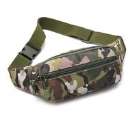 Fanny Packs pour Femmes Hommes,Sacs Crossbody avec Sangle réglable pour Voyage Marche Course Randonnée Cyclisme,Facile à Transporter n'importe Quel téléphone (Camouflage Vert)