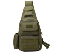 Fanny Usb Sac De Poitrine Camping Sac À Dos Molle Sac Tactique Sacs De Messager Ceinture En Plein Air Chasse Assurée Sac À Bandoulière Pêche Escalade - Type Army Green