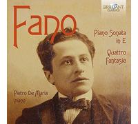 Fano – Piano Sonata in E, Quattro Fantasie – Edel