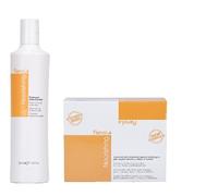 Fanola Nourishing Shampooing Rénovateur 350 ml + Lotion Sans Rinçage 12 Ampoules