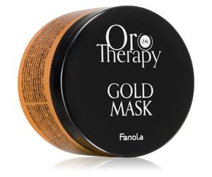 Fanola Oro Therapy Gold Mask masque hydratant pour cheveux secs et indisciplinés 300 ml