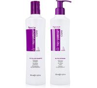 Fanola Soin Lot No Jaune Shampooing + Masque De No Jaune Blond À Cheveux Gris Anti Jaune 2 X 350ml