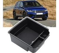 FanPaYY Boîte de rangement pour console centrale compatible avec Tiguan 2 MK2 2017-2022, plateau de rangement pour accoudoir Accessoires de boîte de rangement