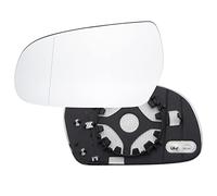 FanPaYY Miroir Glace Verre de Rétroviseur Gauche Chauffée Asphérique avec Plaque de Support pour A3 A4L A5 8T0857535C