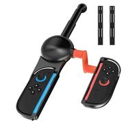 FANPL Canne à pêche pour manette Nintendo Switch 2 Joy Con, poignée de jeu de pêche, accessoires pour Switch légendaire pêche et pêche, Star World Tour et Bass Pro Shops, améliore l'expérience de jeu